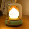 Rechargeable Ghost Campfire Night Light, Cute Ghost Table Lamp, Adjustable Ambience Light, Battery Operated Bedside Lamp, Portable Nursery Night Lamp