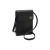 Gucci GG Marmont Leather Mini Crossbody Bag Black Gold Hardware Daily Commute 657590-DJ20T-1000