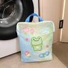 4Pcs Cute Mesh Laundry Bags Set Auto-lock Zipper Portable Clothing Pouch  Home