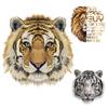 Tiger Head Clothing Stickers Thermal Press Vinyl A-Level Washable Appliques Animal Clothing Deco Patch