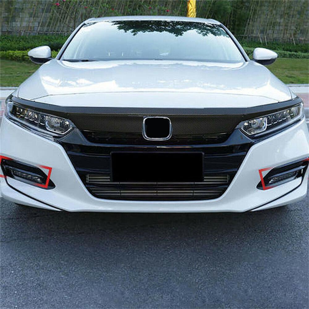 Наклейка Chrome Delete для решетки переднего бампера под карбон для Honda Accord 2018-20