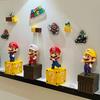 Super Mario Bros ПВХ Фигурка Действия Игрушка Миниатюрные Фигурки Коллекционная Ценность для Праздничных Подарков