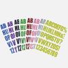 Цветные буквы и цифры, наклейки для одежды, украшение «сделай сам», футболка, сумка, шляпа, джинсовая куртка, украшение