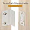 Strong Magnetic Cabinet Catches Punch Free Door Stopper Magnetic L-shaped Hidden Door Closer Home Improvement Furniture Hardware