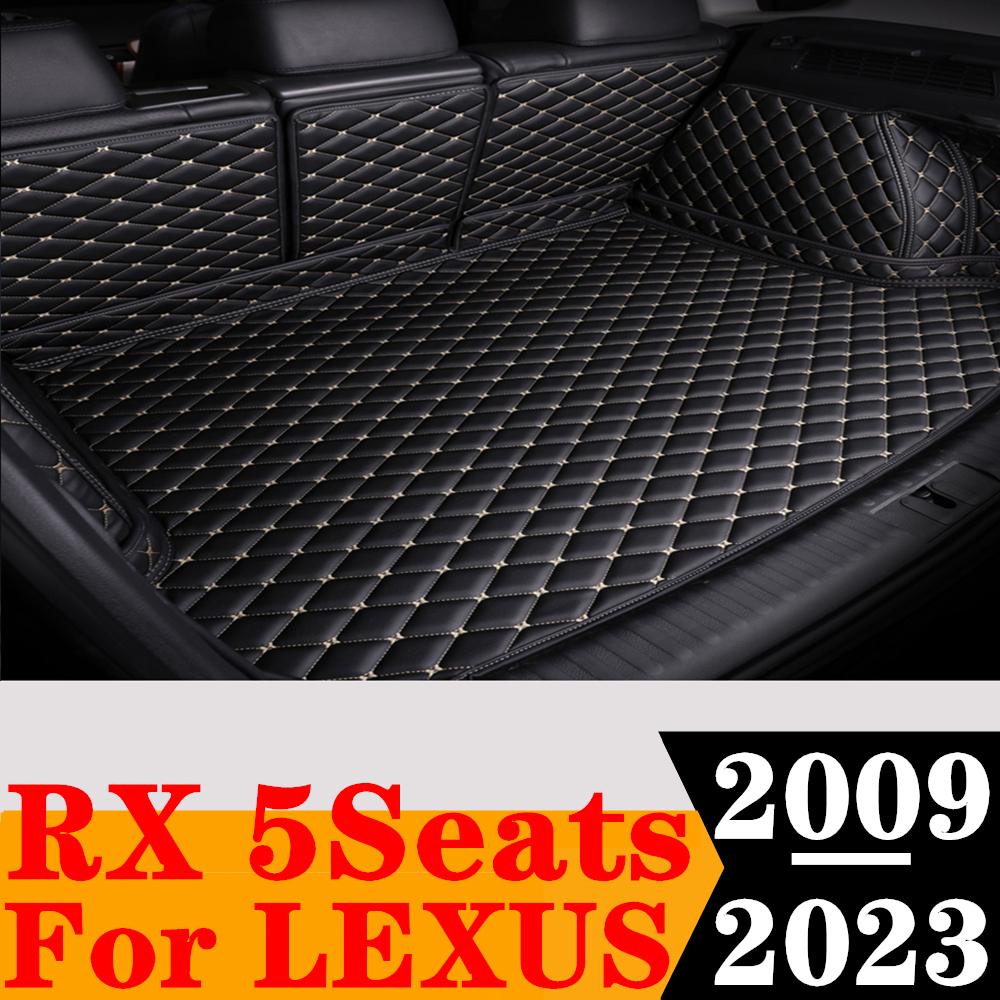 Водонепроницаемый высокопокрытый коврик для багажника автомобиля, коврик для багажника, коврик для багажника, высокий боковой грузовой вкладыш для LEXUS серии RX