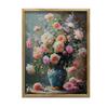 Timeless Bouquet Timeless Bouquet, 30X40 Cm, Dark Brown Wooden Frame, 230 Gsm Matte Paper