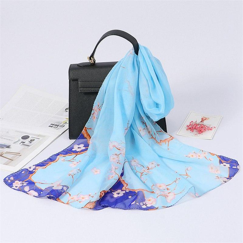 Chiffon Scarf Printing Thin Popular Scarf Sunscreen Women's Small Dots