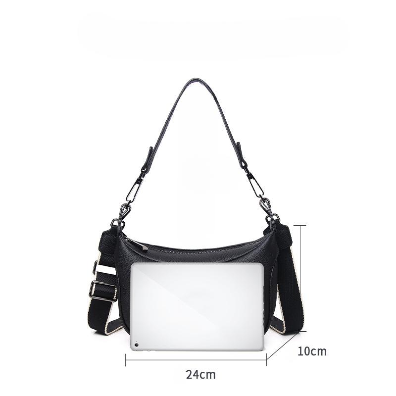 Сумка из коровьей кожи Niche Texture Женская летняя ретро-сумка Spice Girl через плечо Niche Messenger Bag