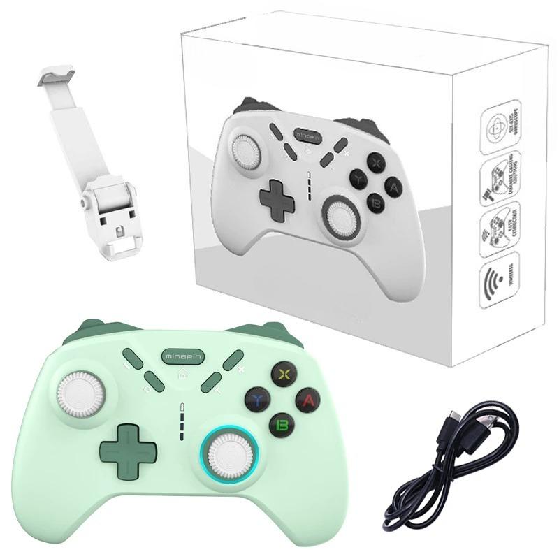 Беспроводной игровой контроллер, совместимый с Bluetooth, для Switch/ PS4/PS3/ Steam/ IOS13.4+/Android (HID)/ Геймпад-джойстик Harmony OS