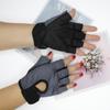 Bodybuilding Workout Cycling Fingerless Gloves Non-slip Fishing Gloves Fitness Gloves  Men Women