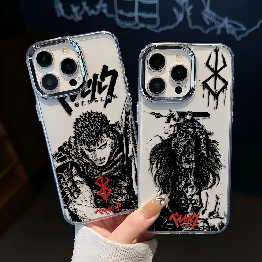 Чехол для телефона Berserk Comics Hot Anime для Google Pixel 10 9 8 7 8A 9A XL Pro 4G 5G Прозрачный Мягкий Силиконовый TPU Задняя Крышка
