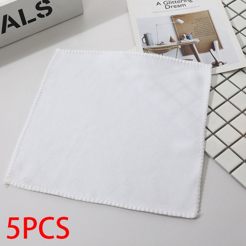 10pcs Useful Cotton Soft Towel Cleaning Towels Face/Hand Towel Wash Cloth