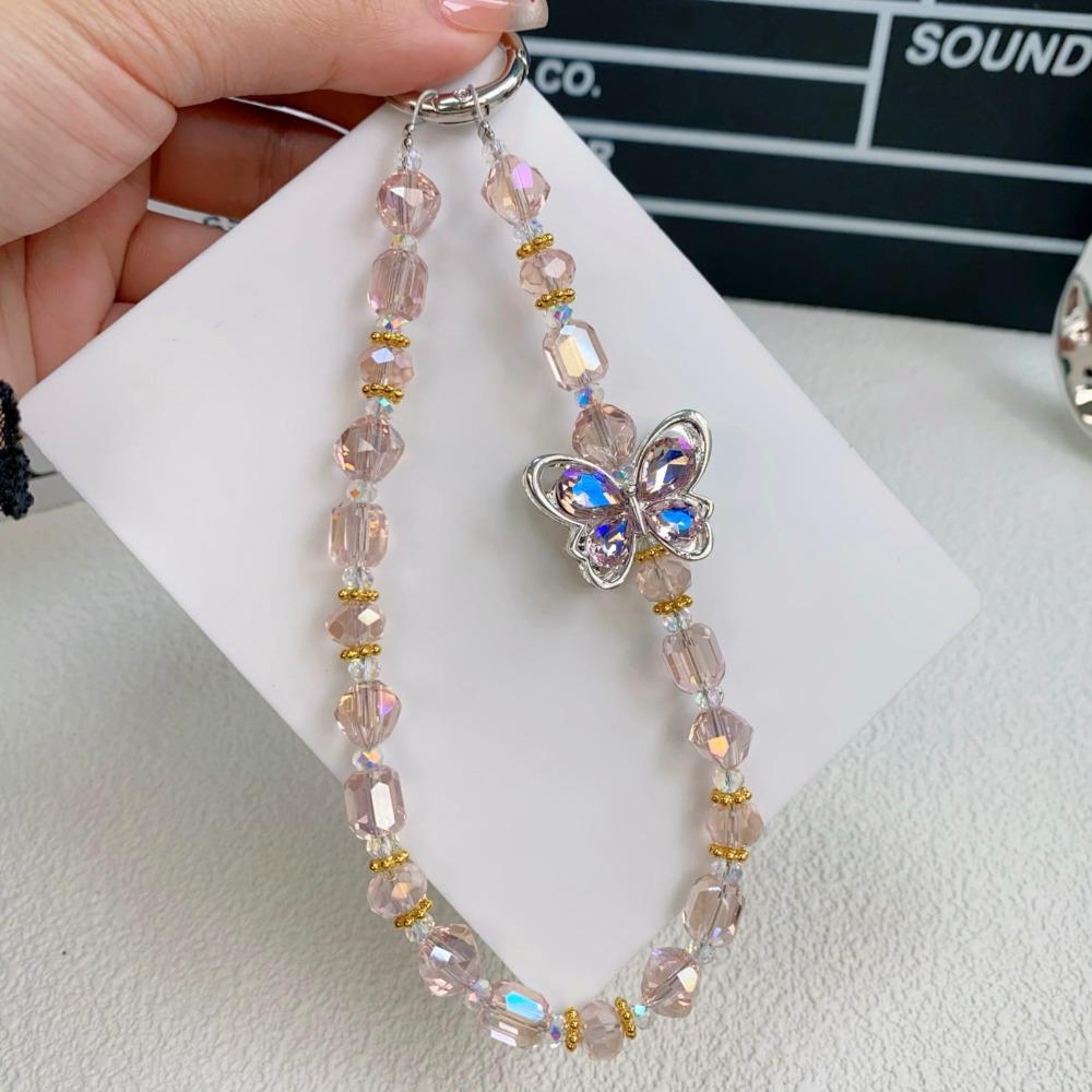 Luxury Wrist Short Hanging Rope Women Fashion Phone Lanyard Phone Case Keychain Bag Accessories