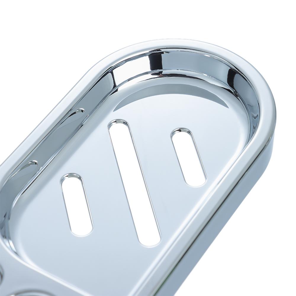For 22 24 25 mm Home Bath Shower Plates Soap Holder Soap Dishes Adjustable Rail Slide