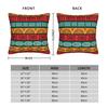 Ethnic Pattern Pillow Case  Comfy Pillow Cover For Sofa Car Home Decor Cute Funny Pillowcases