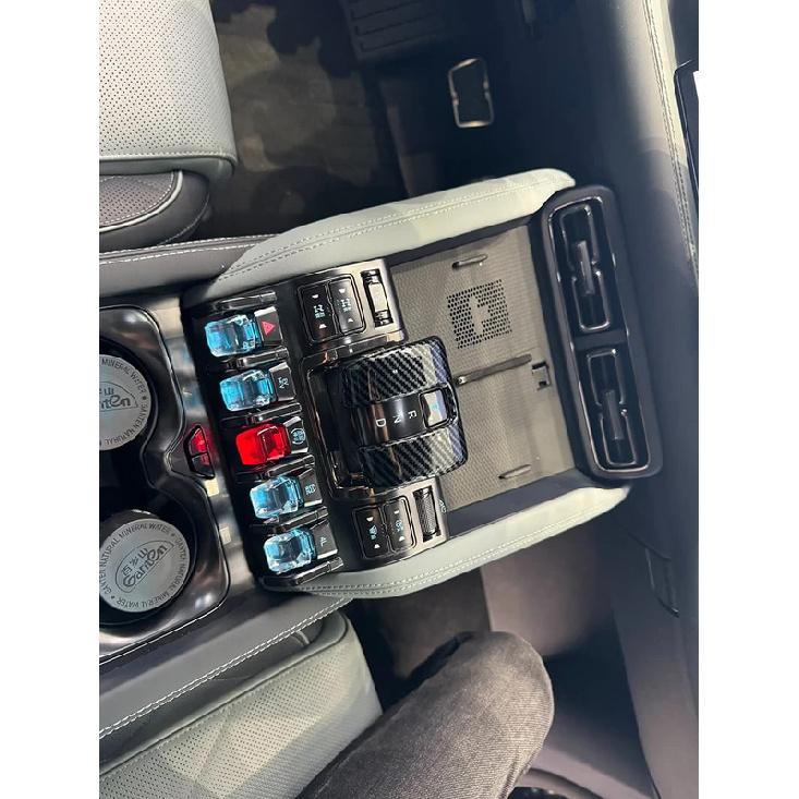 Для BYD SHARK 6 2025 2026 Стиль углеродного волокна Декорация рычага переключения передач Автомобиля Головка рычага переключения передач Крышка переключения Триммер интерьера Молдинг