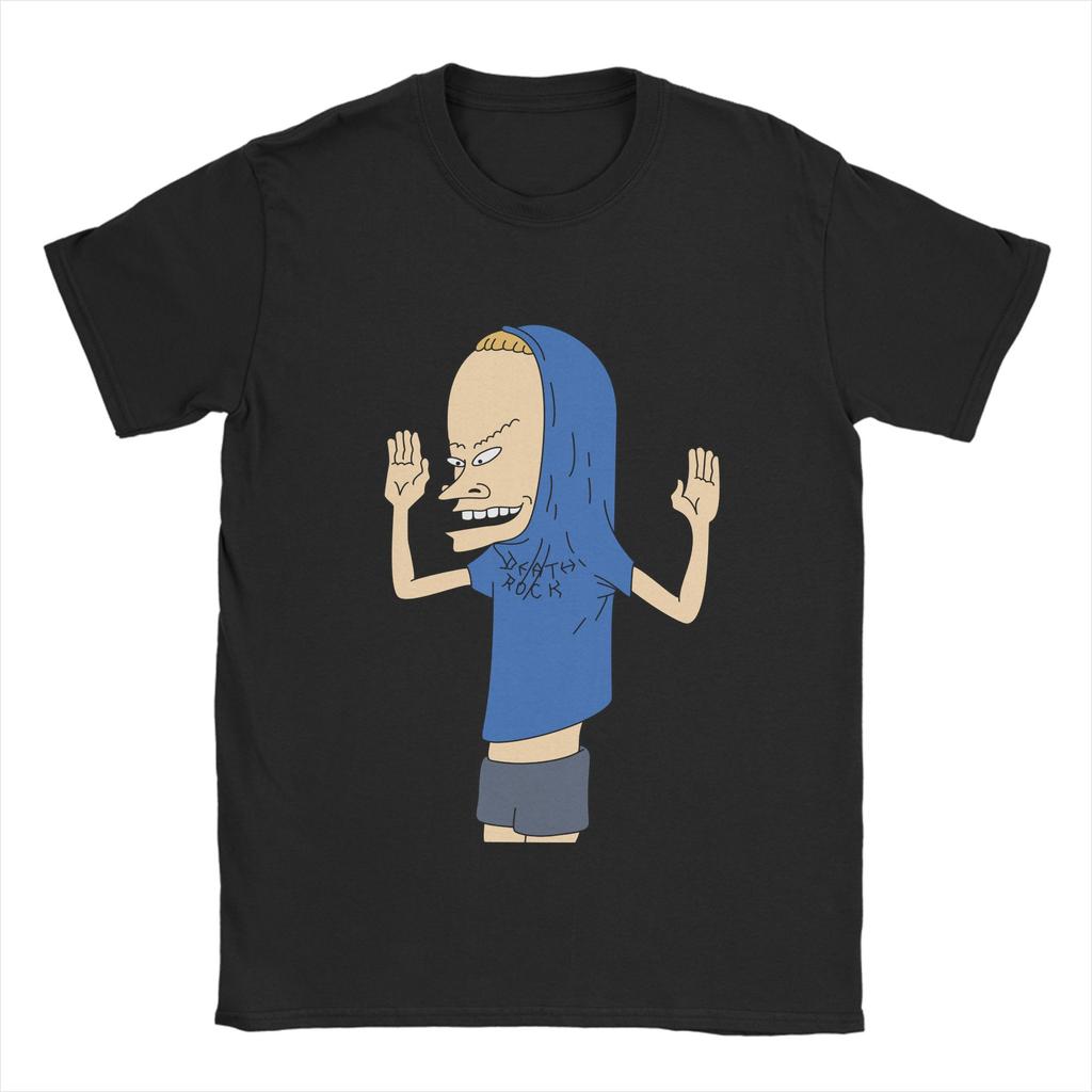 MTV Beavis And Butthead 4 TShirt for Men Women Awesome Pure Cotton Tee Shirt O Neck Short Sleeve T Shirts Summer Clothing