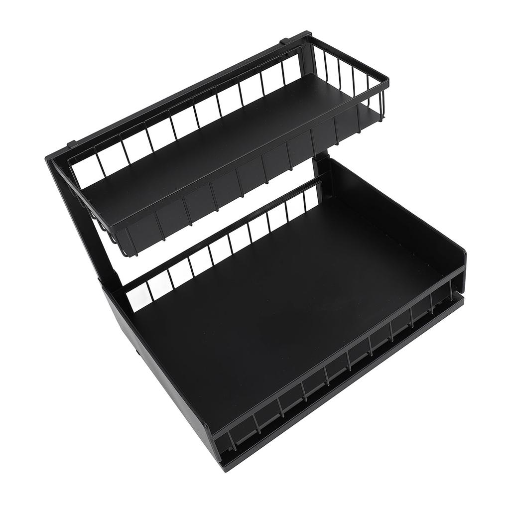 Органайзер под раковиной, съемный двухслойный металлический выдвижной шкаф, органайзер для выдвижной полки под раковину