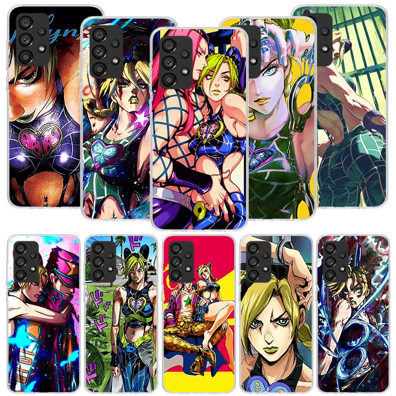 Чехол для телефона JoJo's Bizarre Adventure Джолин Куджо для Samsung Galaxy A17 A16 A14 A15 A13 A57 A56 A54 A55 A53 A37 A36 A34 A35 A33