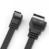Кабель передачи данных USB 2.0 - Type C, 2 А, быстрая зарядка, скорость передачи данных 480 Мбит/с, плоский провод, колено 90 градусов для планшетов и телефонов