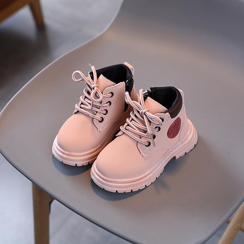 Классические детские сапоги из ревеня, осенние новые одинарные сапоги, короткие сапоги для мальчиков