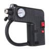 Air Compressor Tire Inflator 12V Car Air Pump with Pressure Gauge Handheld Electric Power Air Pump with Flash Lamp Safety Hammer