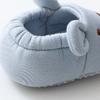 Хлопковая Нескользящая обувь с мягкой подошвой для новорожденных и малышей, милая детская обувь для первых ходунков в картонной упаковке, От 0 до 18 месяцев