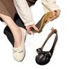 Gentle Soft-soled Women's Flat-bottomed Versatile Bow Soft-soled Women's Shallow Mouth One-pedal Shoes Are Not Tired Women's Shoes