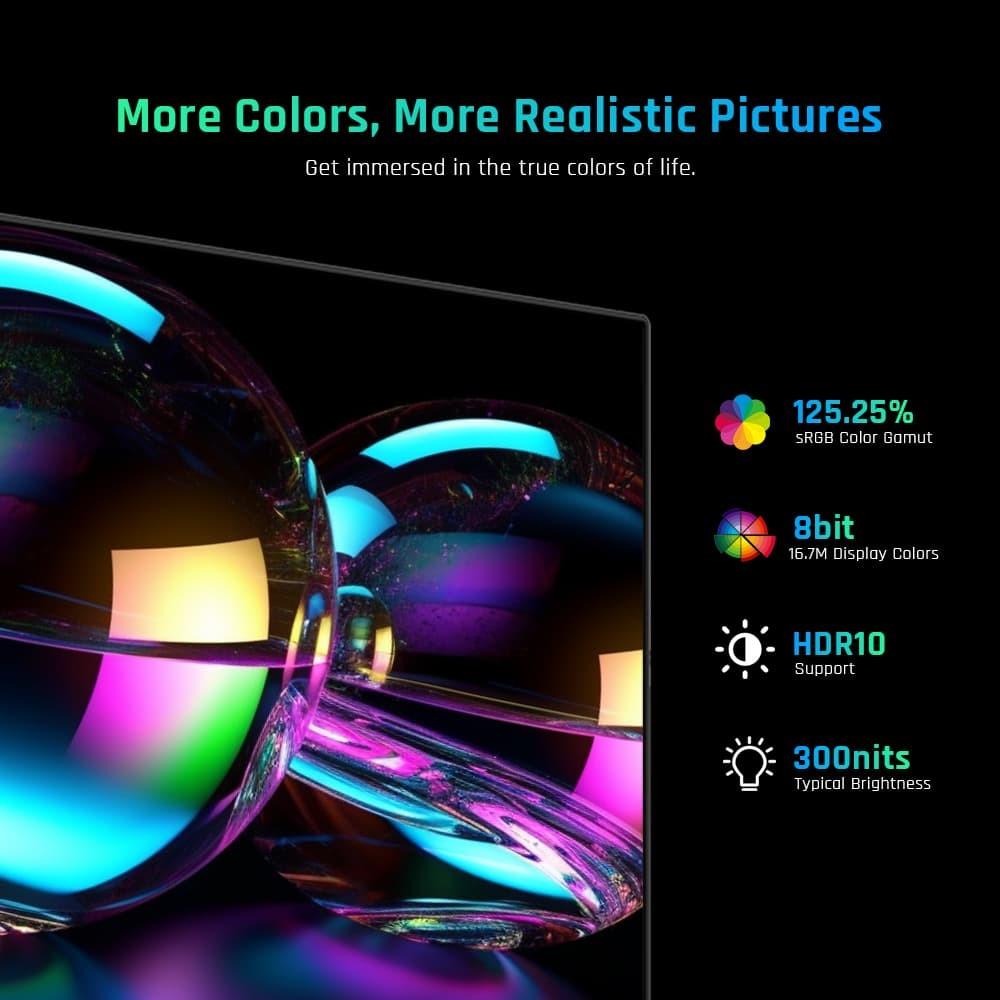 Обновленный: Игровой монитор KTC H24T09P, 24 дюйма, 1920x1080, 165 Гц