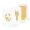 born Baby DIY Hand And Footprint Kit Ink Pads Photo Frame Handprint Toddlers Souvenir Acssories Safe Clean Baby Shower Gift