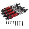 RC Front Rear Shock Absorbers for ARRMA 110 Remote Control Car Front and Rear Suspension DamperRed