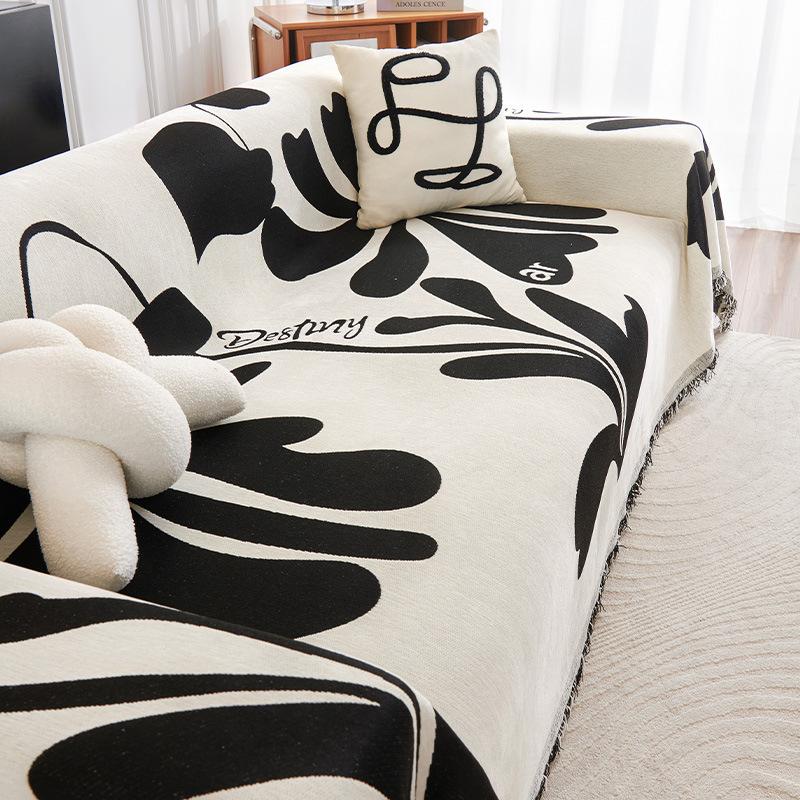 Chenille Sofa Cover Four Seasons General New 2024 Sofa Cushion Non-slip Cover Blanket Cover