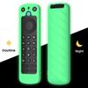 Protective Silicone Sleeves Cases for Alexa Voice Remote Pro Top Box Remote Control Cases Skin-Friendly Cover Pouch