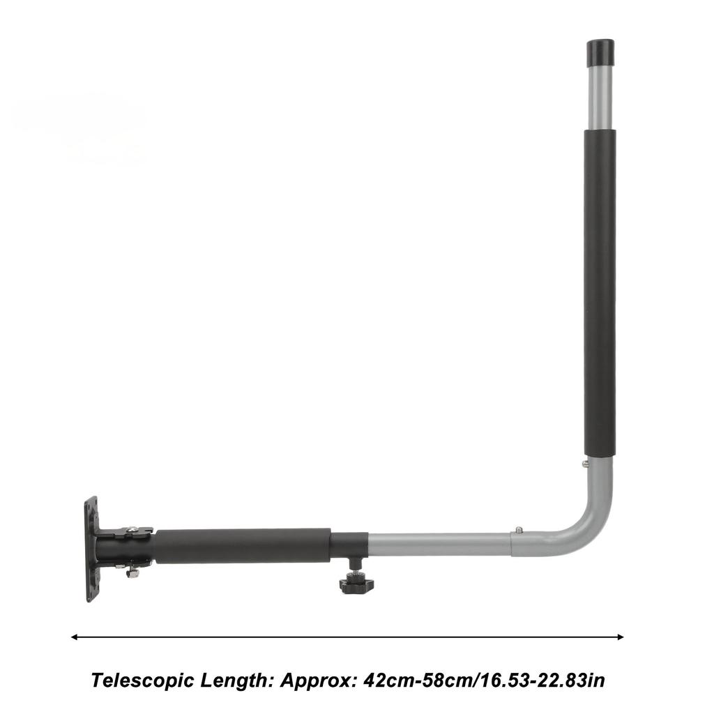 Kayak Storage Hooks Hanger Telescopic Shockproof High Strength Car Roof Box Wall Mount Rack Space Saving Foldable for Canoes