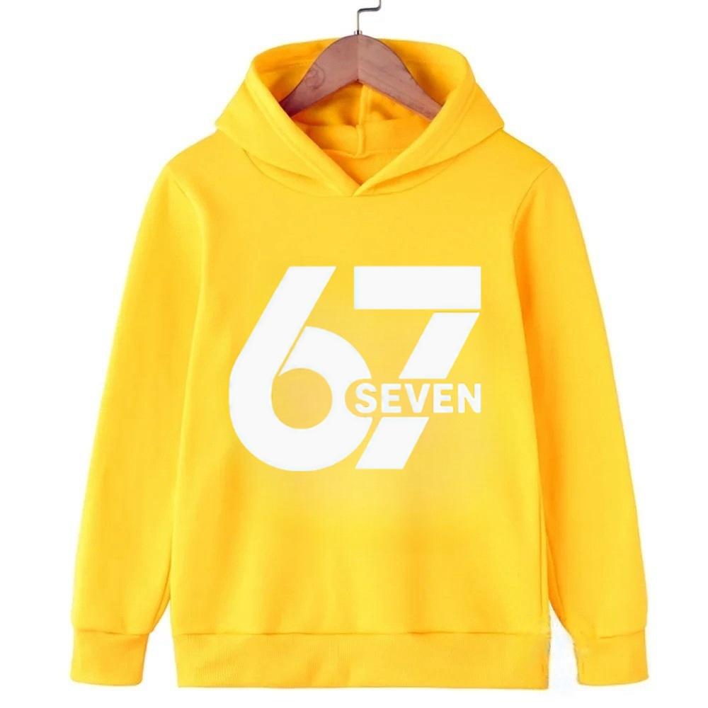 Spring Autumn 67 Six Seven Crazy Men's Hoodie Casual Fashion Fun Hooded Sweatshirt Pullover Women Clothing Top
