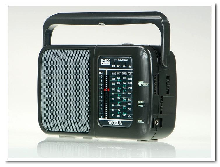 Высокочувствительный FM/AM коротковолновый радиоприемник Tecsun R-404P для пожилых людей