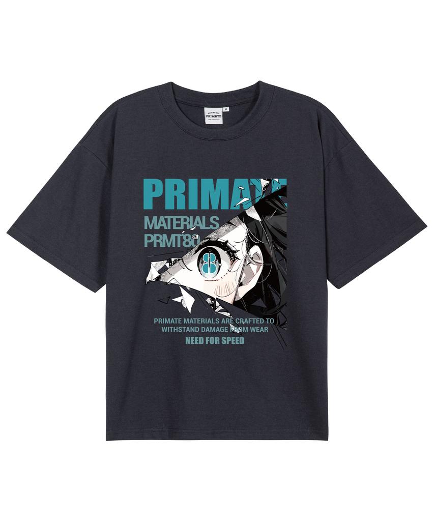 PRIMATE [Cool Cotton] Eyez Oversized Short Sleeve T-Shirt 8 Colors (Type A)