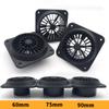 60mm/75mm/90mm Diesel Heater Conditioner Duct Warm Air Vent Outlet with Fan For Webasto Car Truck Camper VAN