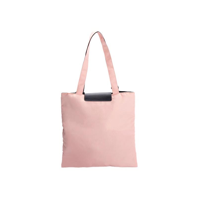 Prada Cosmetic bag/toiletry bag [Customized bag] Bubble jellyfish pink heart shoulder handbag canvas high-end versatile niche trendy Lovely heart