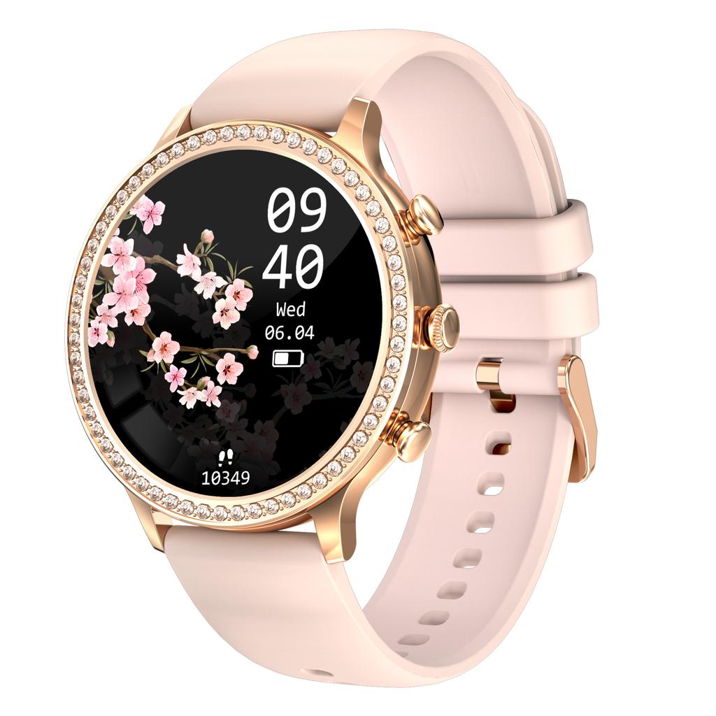 Smart Watch Women Bluetooth Call Blood Pressure DIY Custom Sport Fitness Waterproof Watches