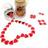 Heart Confetti Red Valentine's Day Table Confetti Metallic Foil for Party Wedding Happy Birthday Baby Showe Bridal Shower Festival Theme Party