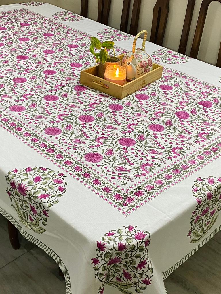 Blockprint Table Cloth 6 Seater (90*60 Inches)