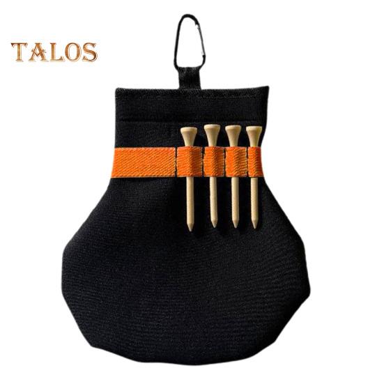 Держатель для мяча для гольфа, неопреновый чехол для мяча для гольфа с зажимом, переносная сумка для переноски аксессуаров для гольфа для игроков в гольф