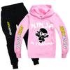 NINJA KIDZ, детская одежда, толстовки, свитер, хлопковый свитшот, костюм, комплект с героями мультфильмов, одежда для мальчиков и девочек-подростков, пуловер, уличный хип-хоп
