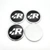 4 шт. 56 мм Логотип SR Эмблема Центр Колеса Автомобиля Наклейка Колпак Ступицы Значок для Passat POLO Vento Jetta Tiguan R32 Bora Golf