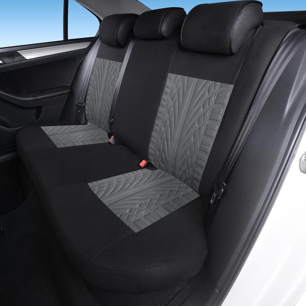 Серый комплект сидений, чехол на переднее сиденье, чехол на сиденье грузовика, чехол на заднее сиденье, универсальный чехол на автомобильное сиденье, различные стили