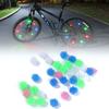 Bike Luminous Colorful Spoke Wrap Tubes Spoke Color Beads Bicycle Spoke Decor Bicycle Spoke Beads