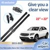 Для Mercedes Benz Glc X253 Аксессуары 2015 2016 2017- Резиновые Щетки Стеклоочистителя Лобового Стекла Щетки Очистки Лобового Стекла