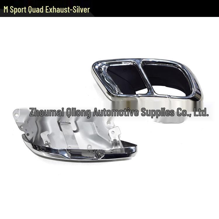 Upgrade for C05G06X5X6X7: In-Situ Style Four-Outlet Stainless Steel Tailpipe Exhaust Modification