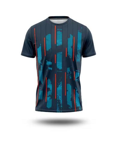 Summer football T-shirt men's clothing street 3D printing fashion jersey T-shirt 2025 novel fashion men